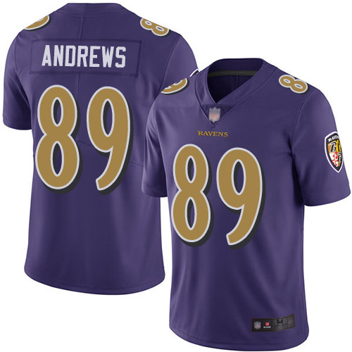 Baltimore Ravens Limited Purple Men Mark Andrews Jersey NFL Football 89 Rush Vapor Untouchable